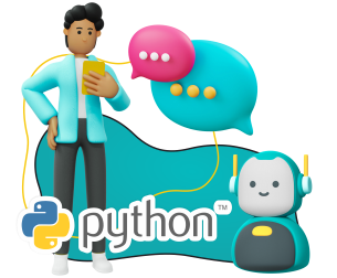 Умный чат-бот на Python - Школа программирования для детей, компьютерные курсы для школьников, начинающих и подростков - KIBERone г. Новополоцк
